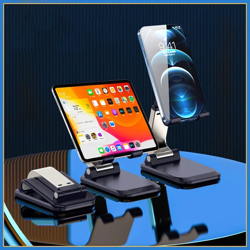 Adjustable Metal Desktop Mobile Phone Stand for Cell phones and tablets, Phone Portable Holder Bracket