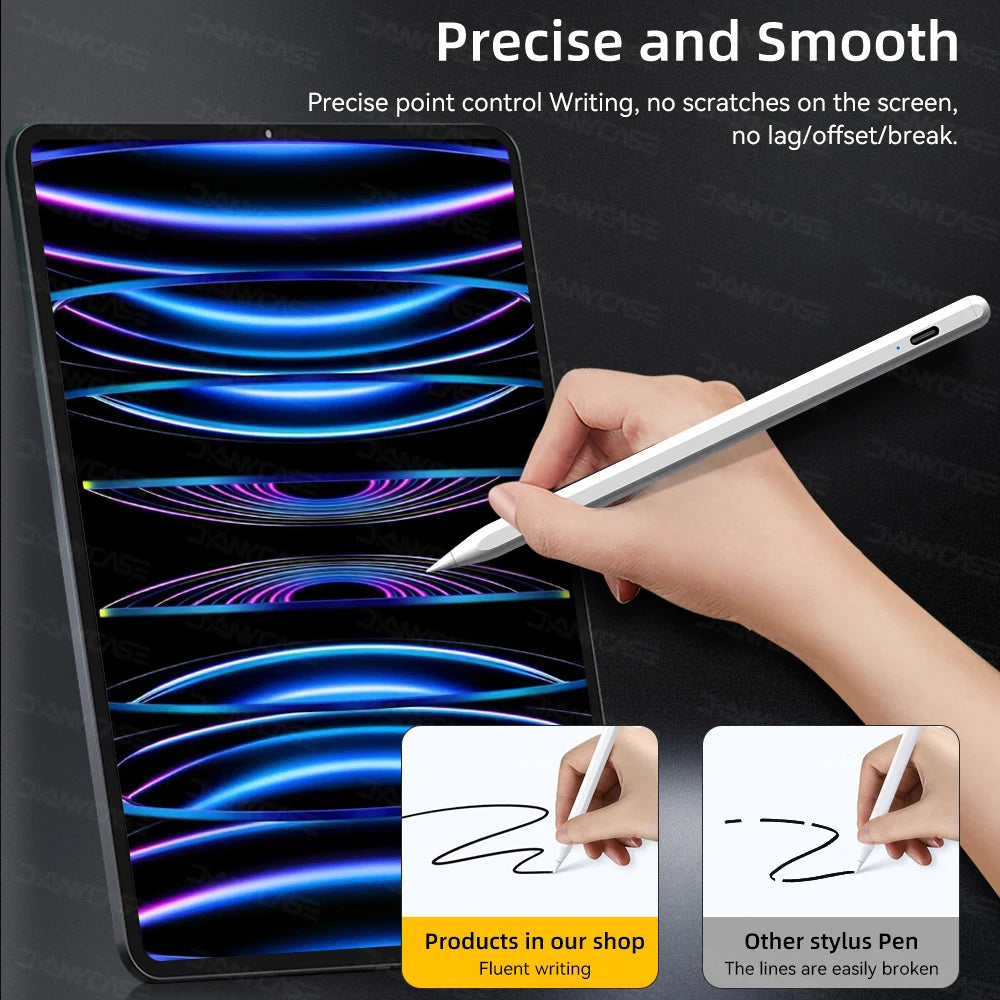 Pencil for Ipad Rechargeable Bluetooth Stylus for IPAD 2018-2024