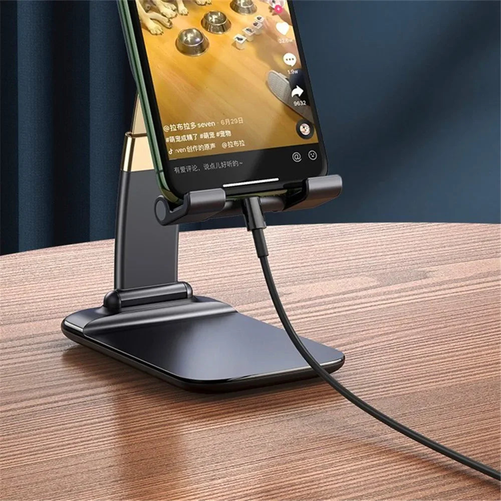 Adjustable Metal Desktop Mobile Phone Stand for Cell phones and tablets, Phone Portable Holder Bracket